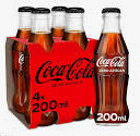 REFRESCO COCA COLA ZERO 200 SR PACK-4